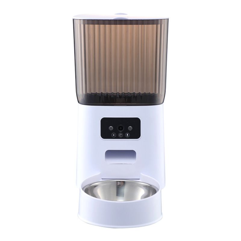 Cat na Dog Feeder nwere ngwa ụdị ndụ nwere ọgụgụ isi