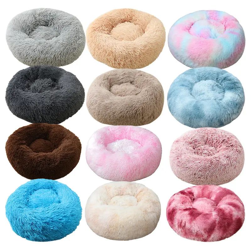 Ngwongwo anụ ụlọ Pet Dog Mat Sofa Round Cat Dog bed